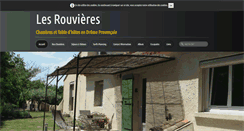 Desktop Screenshot of lesrouvieres-provence.com