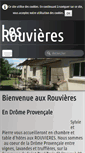 Mobile Screenshot of lesrouvieres-provence.com